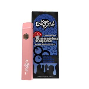 Exodus Mushy Vapes Mushroom Extract Disposable | Blueberry Blast - 2.2g